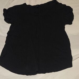 Banana Republic Black Short Sleeve Tee